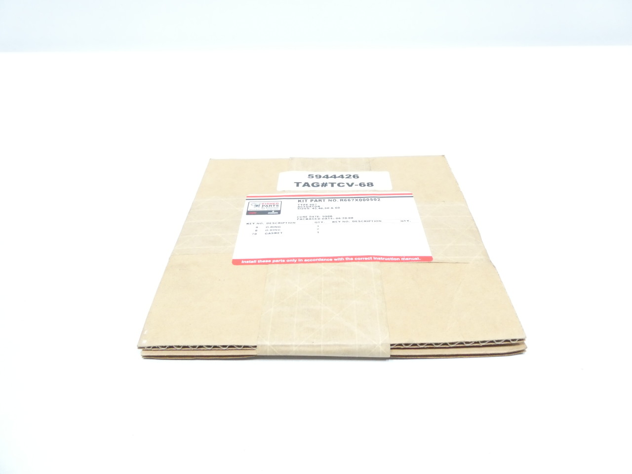 FISHER R667X000502 TYPE 667 ACTUATOR REPAIR KIT VALVE ACTUATOR