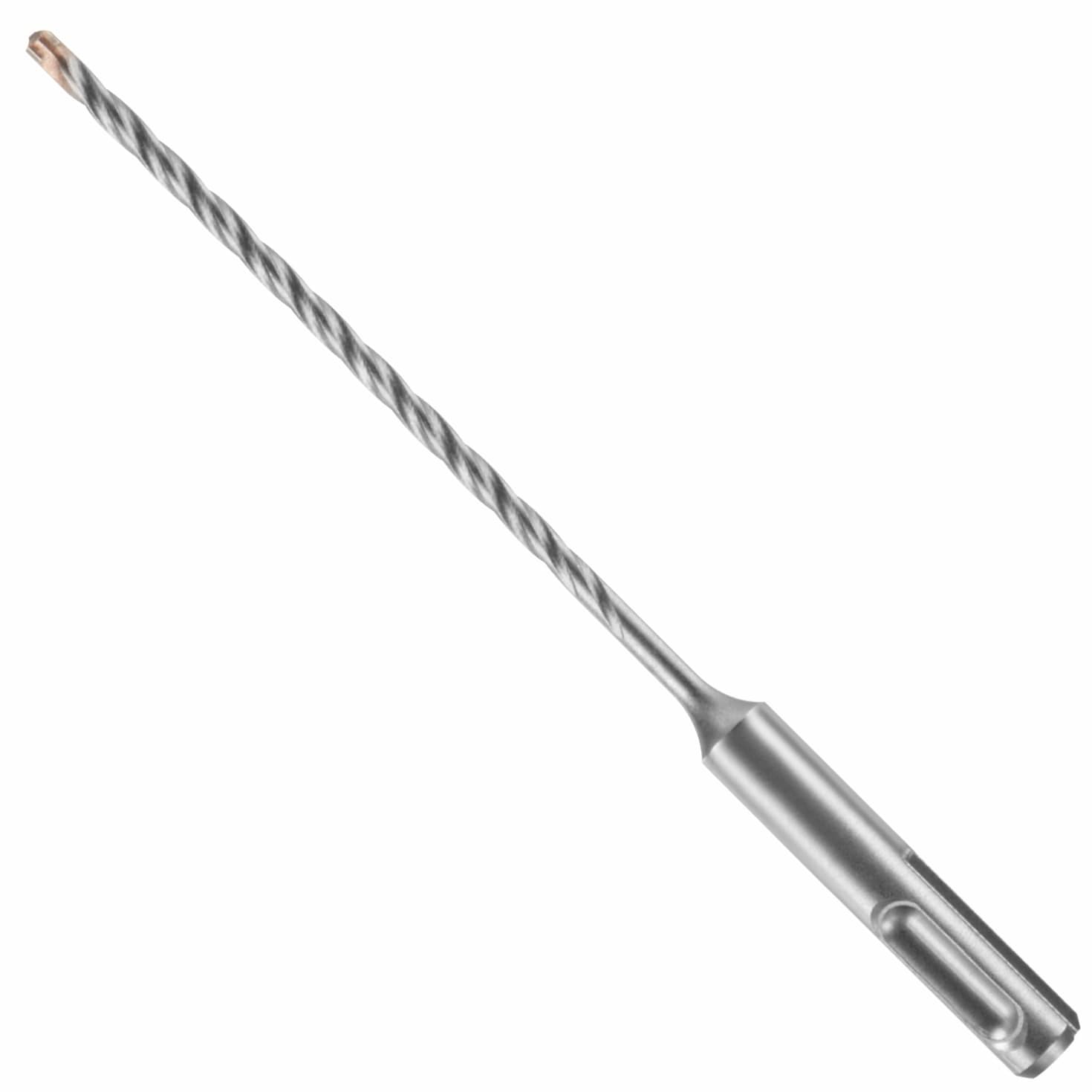 Broca para albañilería de acero de aleación Bosch Bulldog Tough 4-Cutter 5/32 pulgadas x 6 pulgadas para taladro SDS-Plus HC4C2001