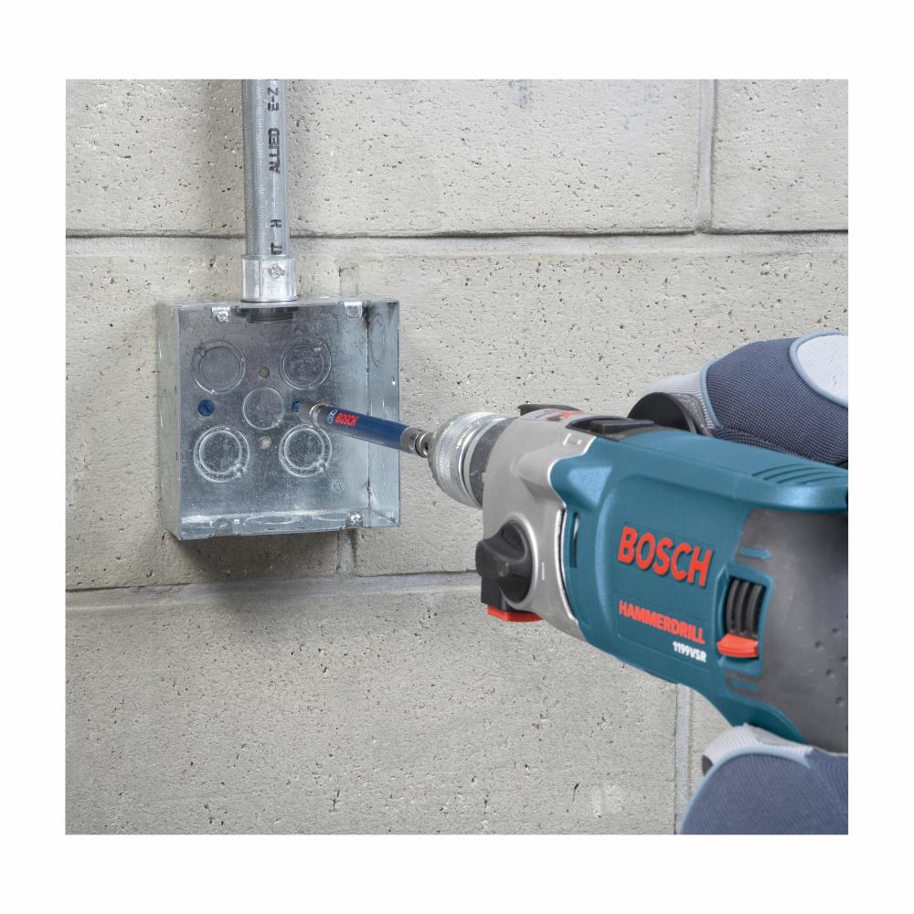 Broca de carburo de tungsteno para concreto SDS-Plus Bosch Speedcore de 3 pulgadas x 4-3/8 pulgadas T3921SC