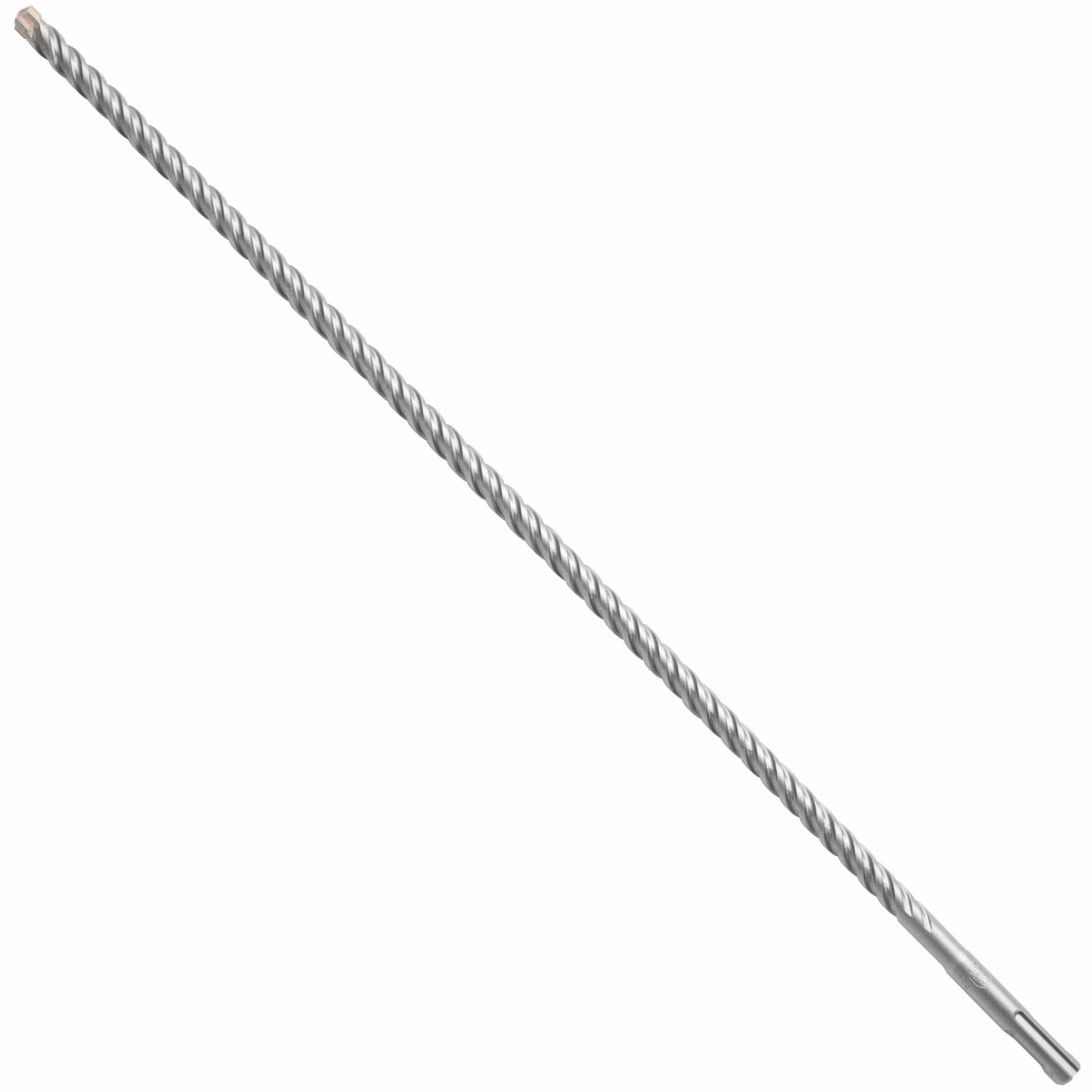 Broca de albañilería de acero aleado Bosch Bulldog Tough 4-Cutter 3/8 pulgadas x 18 pulgadas para taladro SDS-plus HC4C2067