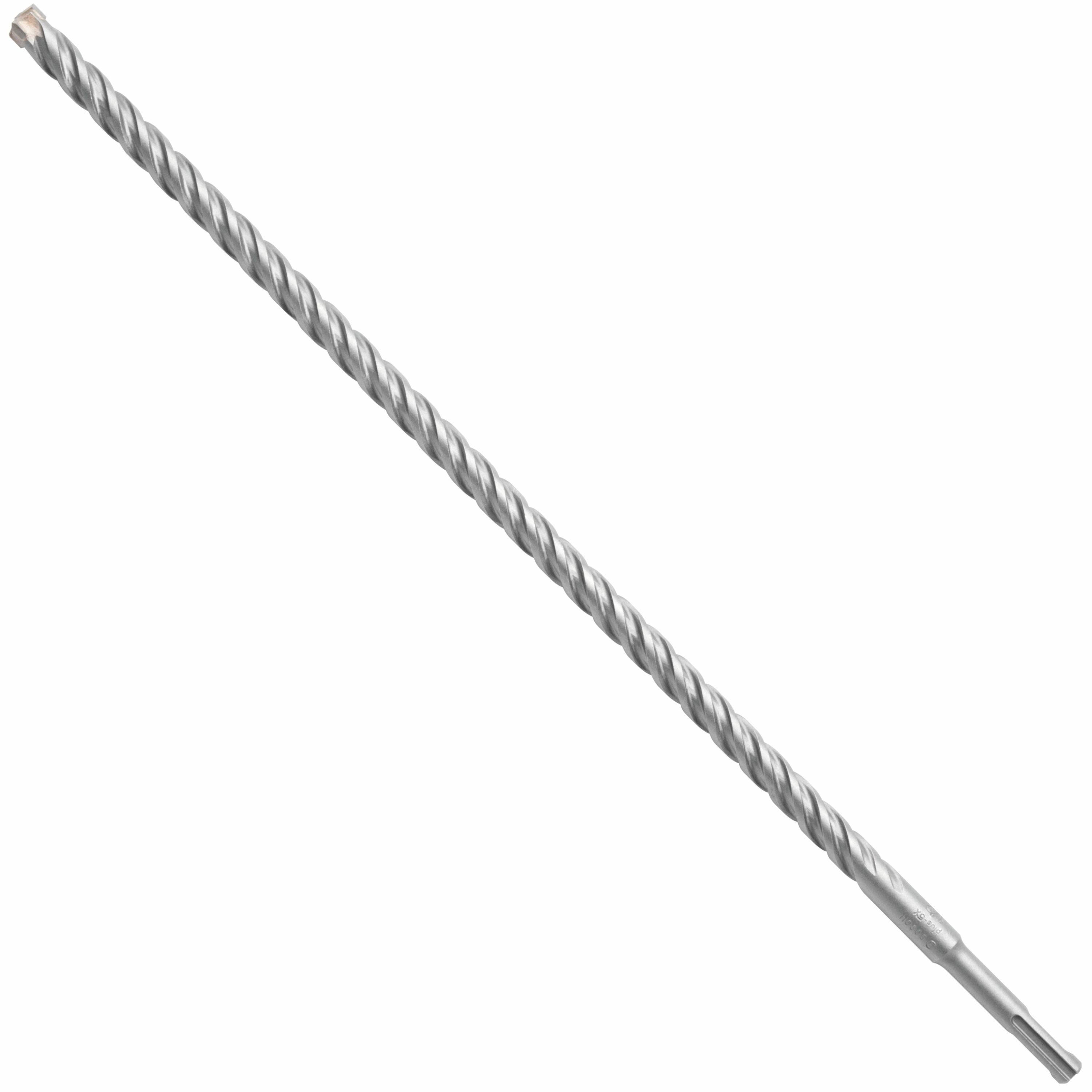 Broca para mampostería de acero de aleación Bosch Bulldog Tough de 1/2 pulgadas x 18 pulgadas para taladro SDS-plus HC4C2087