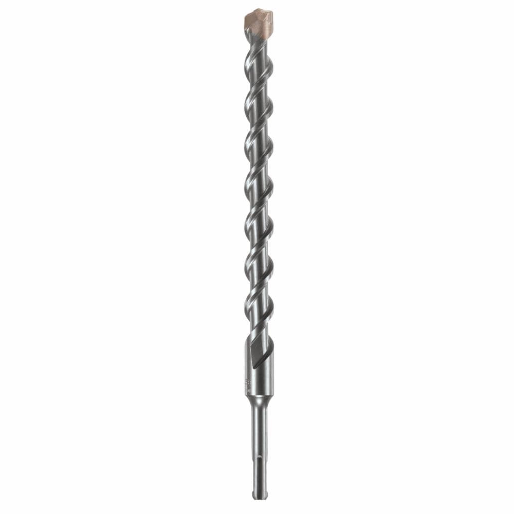 Broca de albañilería de acero de aleación Bosch Bulldog de 5/8 pulgadas x 12 pulgadas para taladro SDS-plus HC2104.