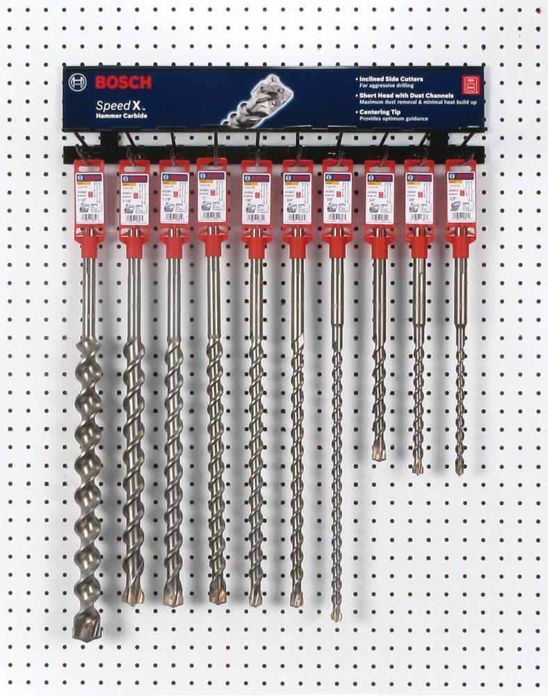 Broca de acero de aleación para mampostería de 5/8 pulgadas x 13 pulgadas para taladro SDS-max HC5020 de Bosch