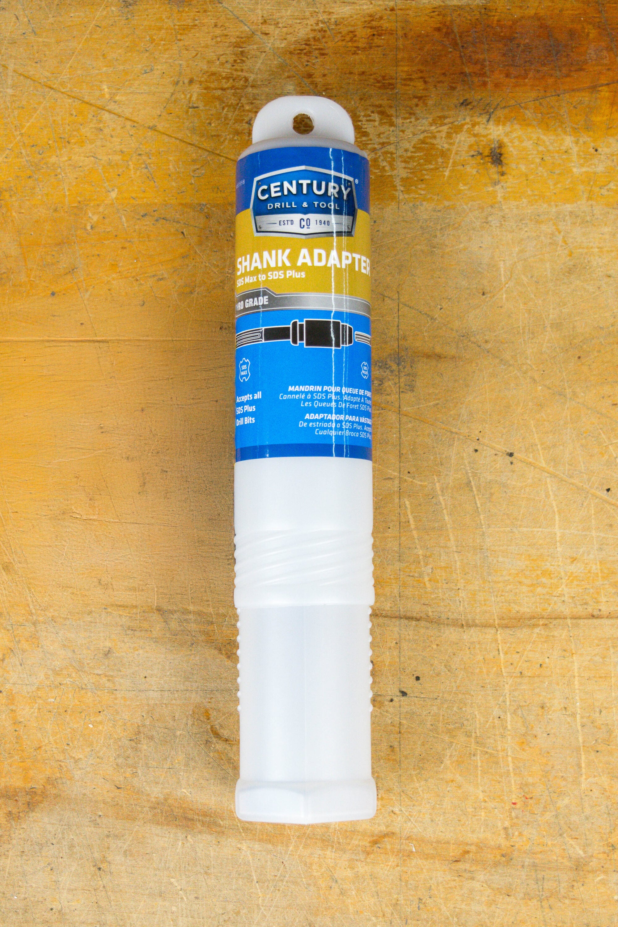 Broca para mampostería de acero alto en carbono de grado profesional de Century Drill & Tool para taladro SDS-Plus - Juego de 8 piezas