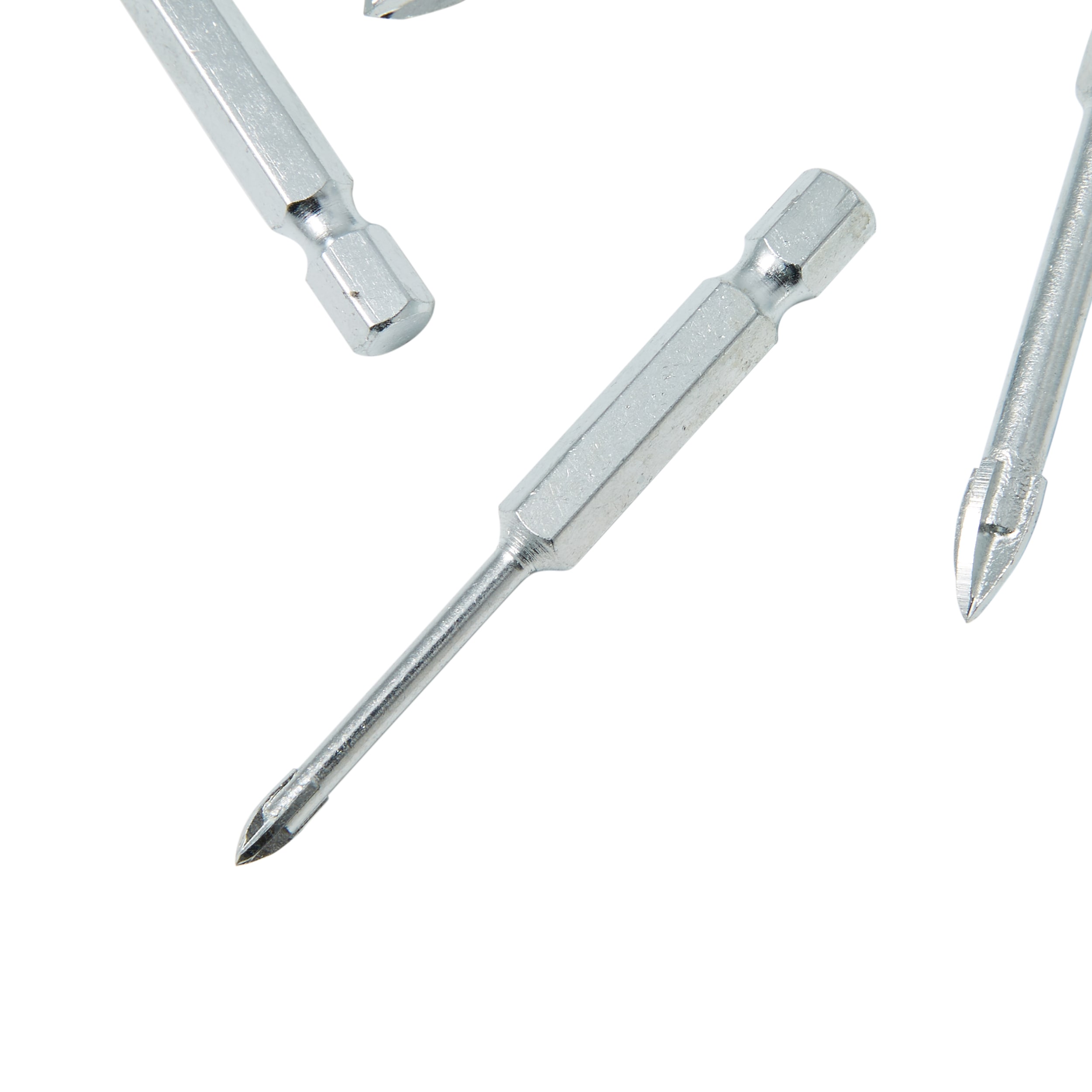 Set de brocas para vidrio y azulejo con punta de carburo y diseño para diestros Kobalt DTC-21104