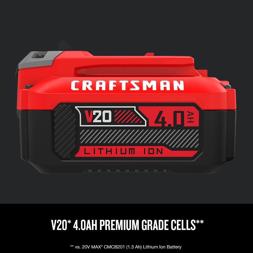Batería de Iones de Litio CRAFTSMAN V20 20-V (4 Ah)
