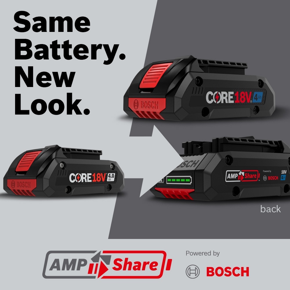 Kit de batería de litio Bosch de 18 V (4 Ah) GXS18V-15N15