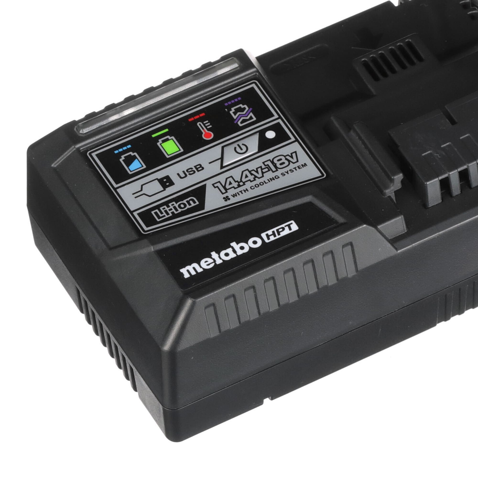 Cargador de batería de ion de litio MultiVolt de 36 V Metabo HPT UC18YSL3M