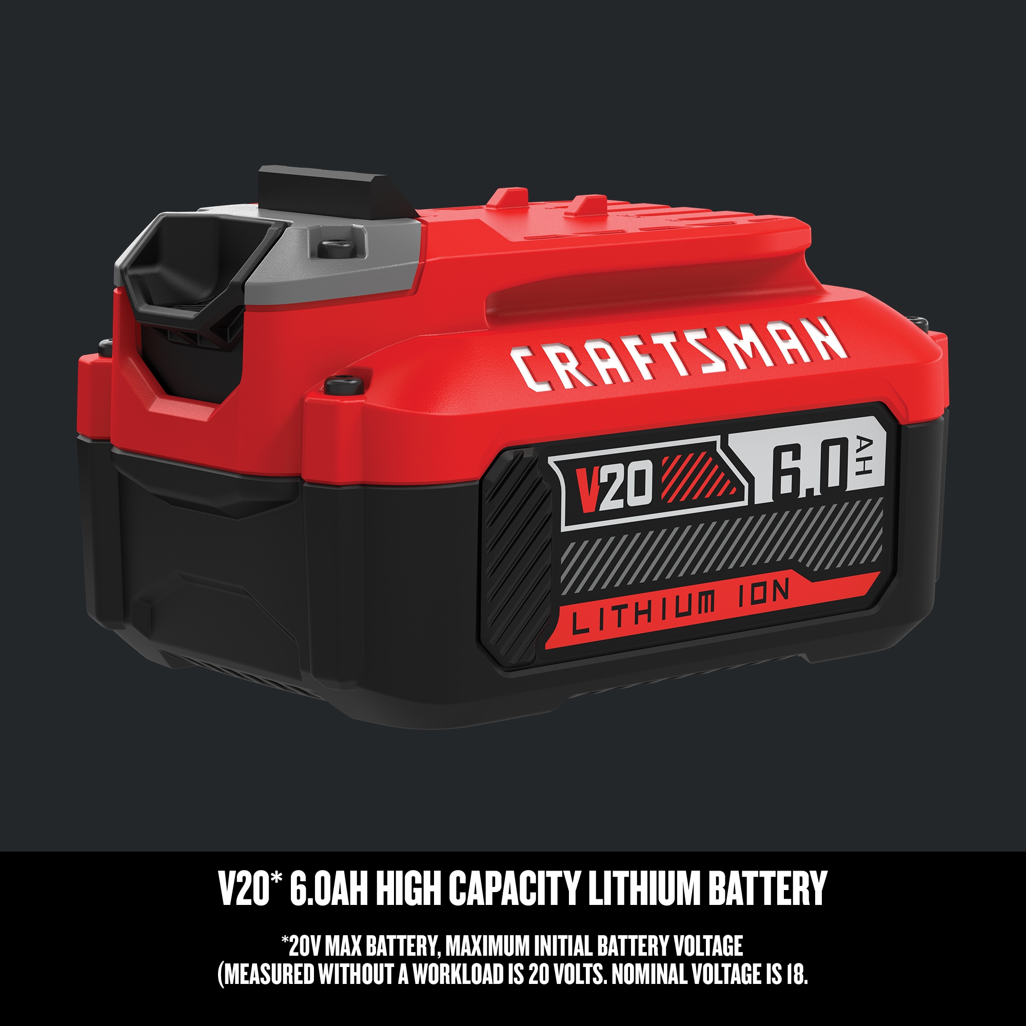 Batería de iones de litio de 20 V (6 Ah) de CRAFTSMAN V20