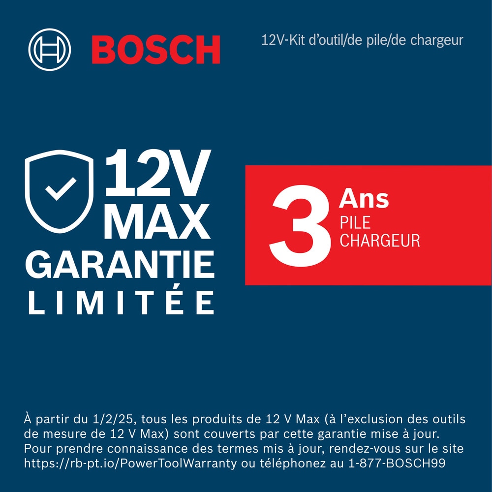 Kit de Batería de Iones de Litio de 12 V Bosch (2 Ah) GXS12V-01N12