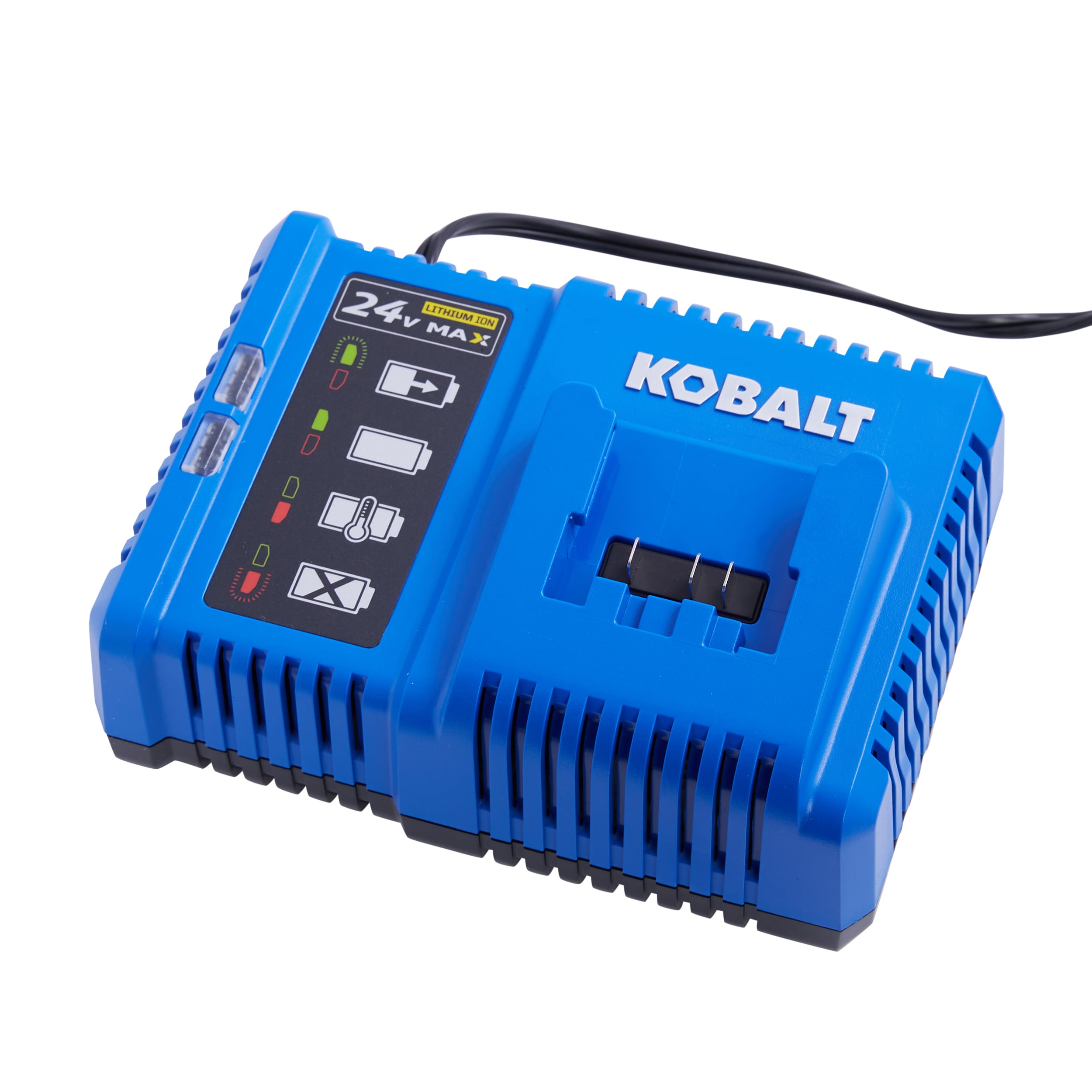 Juego de baterías de iones de litio Kobalt de 24 V, paquete de 2 unidades (4 Ah) KBCD 2424-03