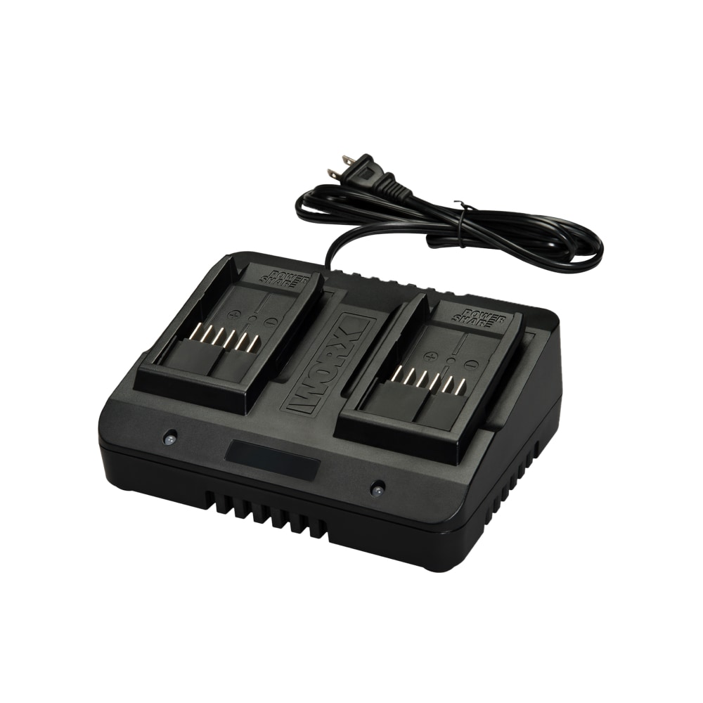 Cargador de batería de iones de litio WORX Power Share de 20V WA3770