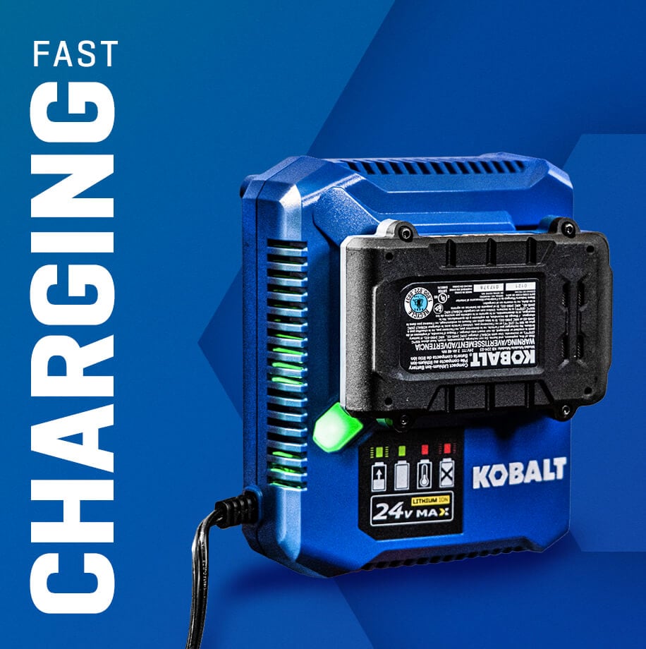 Cargador de batería de 24 V de iones de litio Kobalt KCH 2411-03