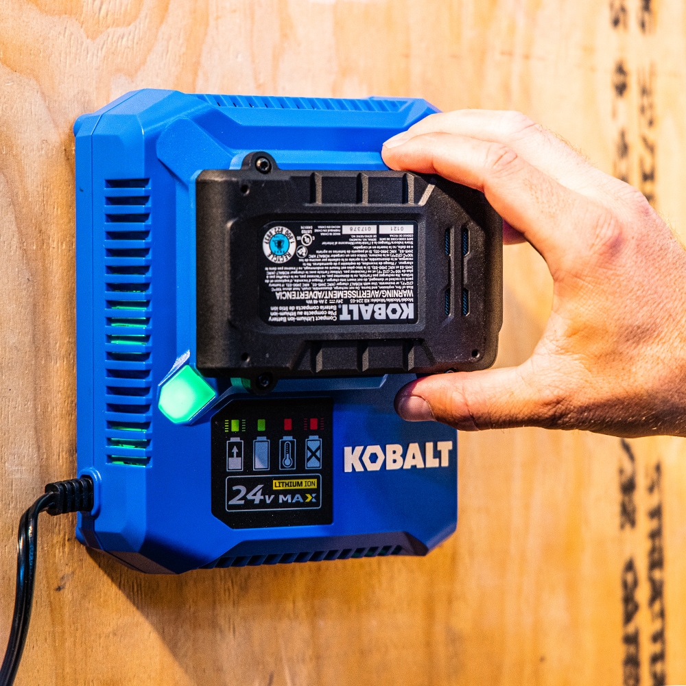 Cargador de batería de 24 V de iones de litio Kobalt KCH 2411-03