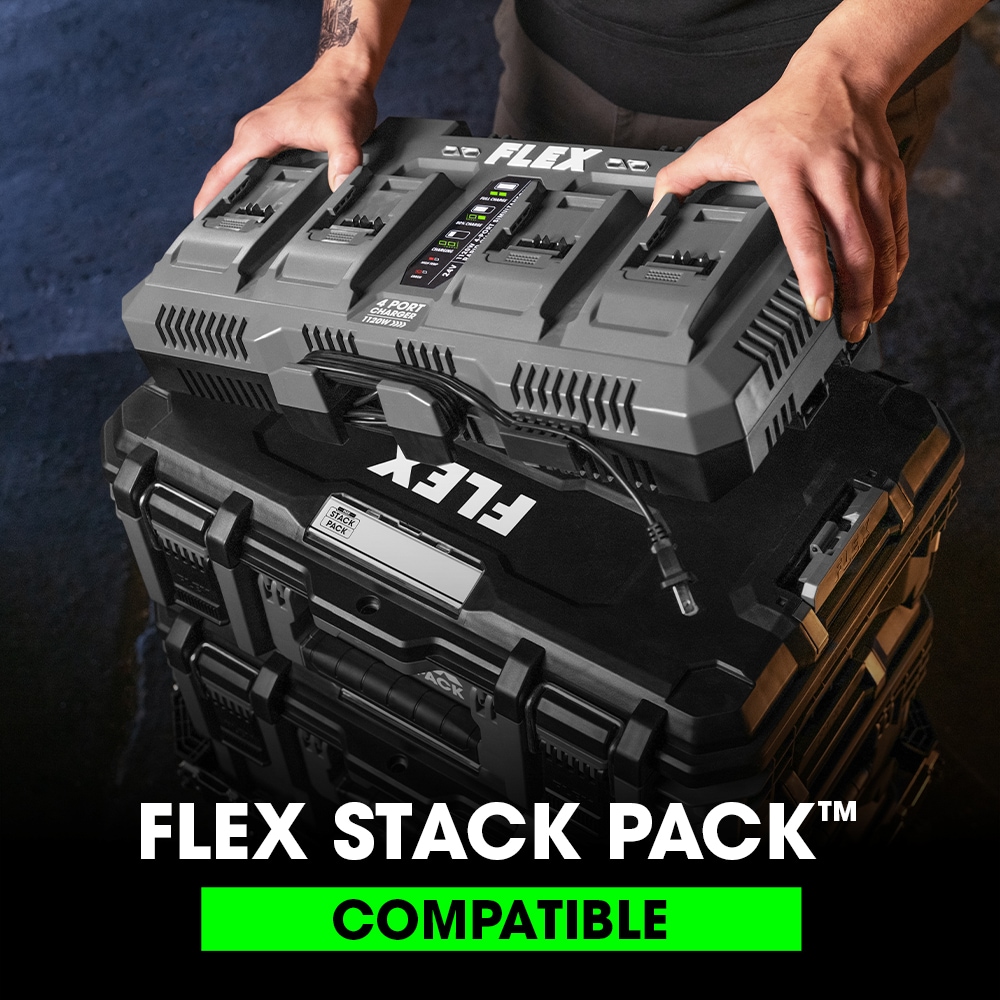 Cargador de batería de iones de litio FLEX de 4 puertos y 24 V (1 Ah) FX0451-Z