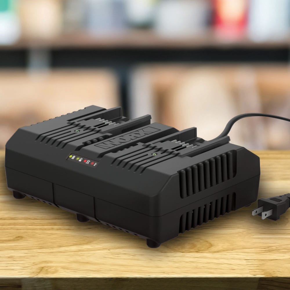 Estación de carga de batería de iones de litio WORX Power Share de 20 V (4 Ah) WA3884