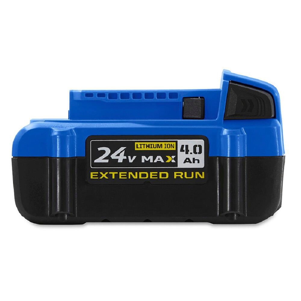 Paquete de 2 baterías de ion de litio Kobalt de 24 V y cargador (4 Ah) KBCD 3424-03