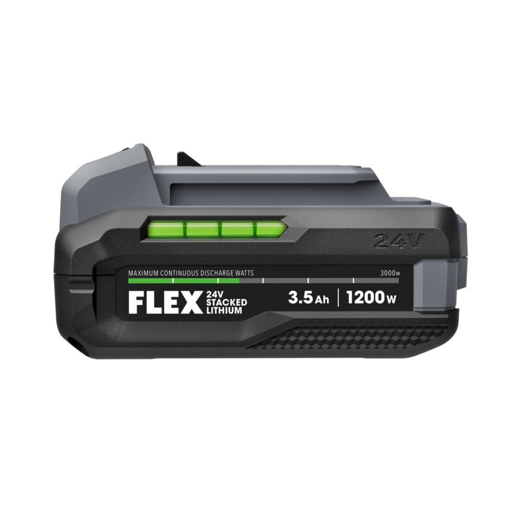 Kit de Inicio de Batería de Iones de Litio FLEX Apilada de 24 V con Cargador FX0411-1F