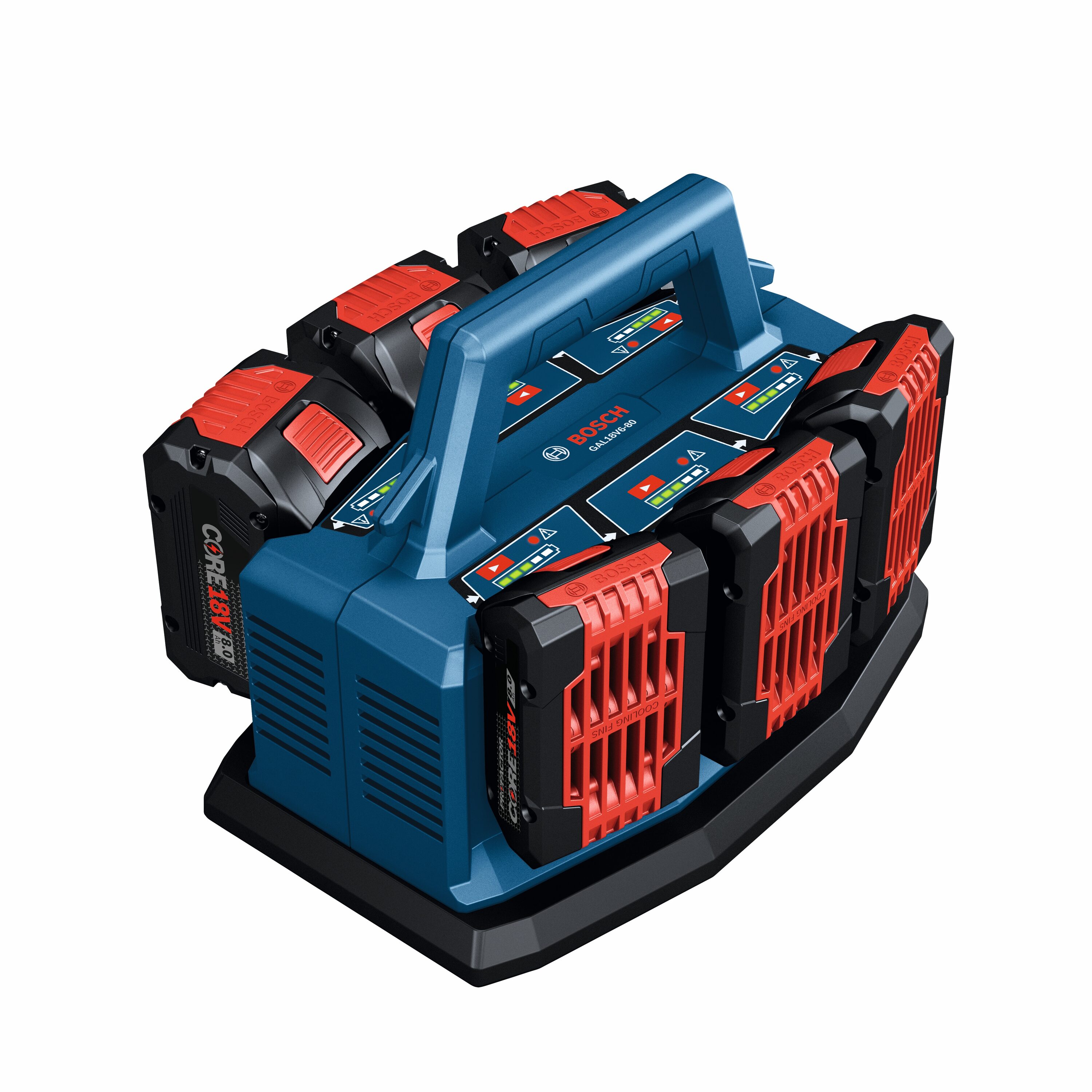 Estación de carga de batería de iones de litio Bosch 18 V GAL 18V6-80