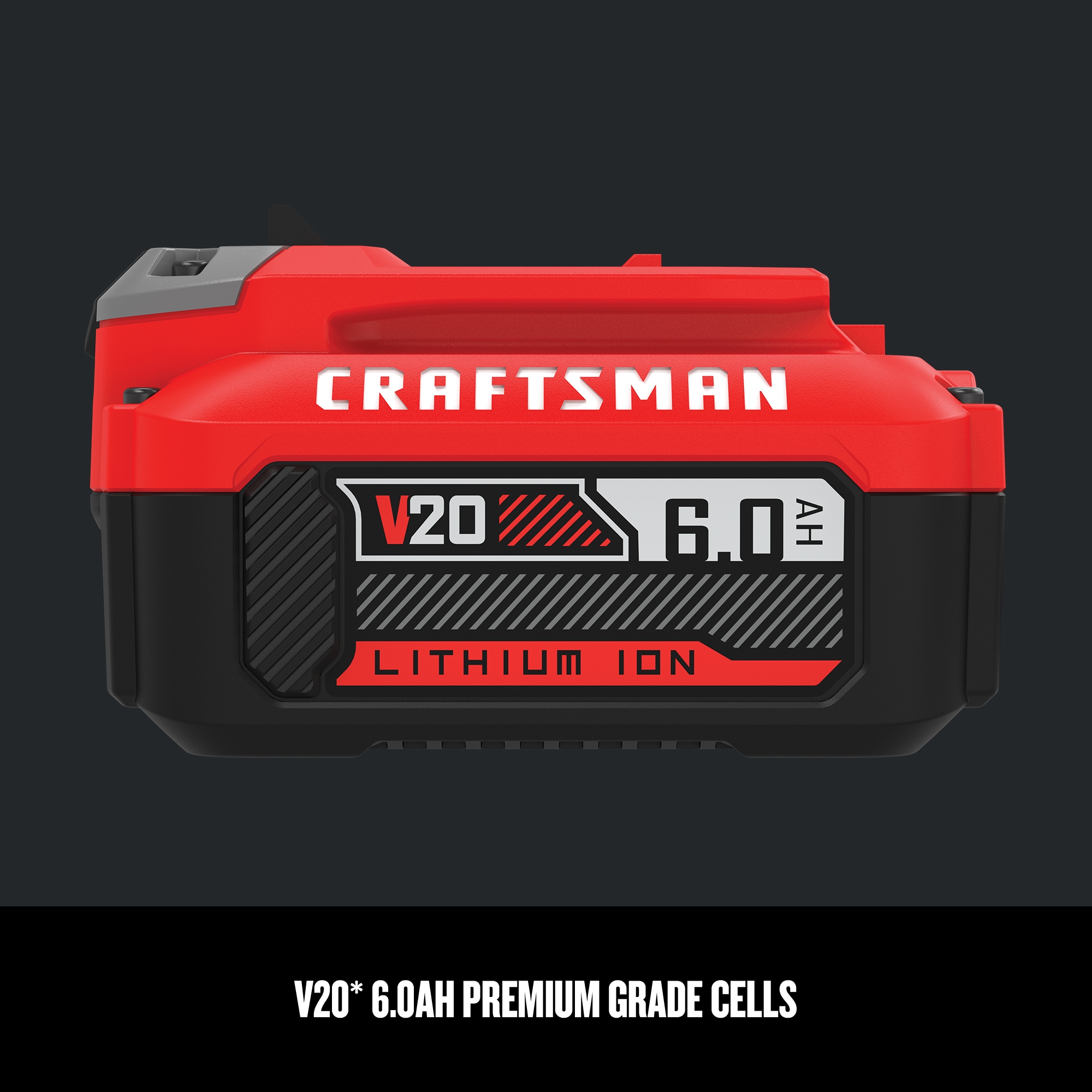 Paquete de 2 Baterías de Iones de Litio y Cargador (4 Ah y 6 Ah) CRAFTSMAN V20 20-V
