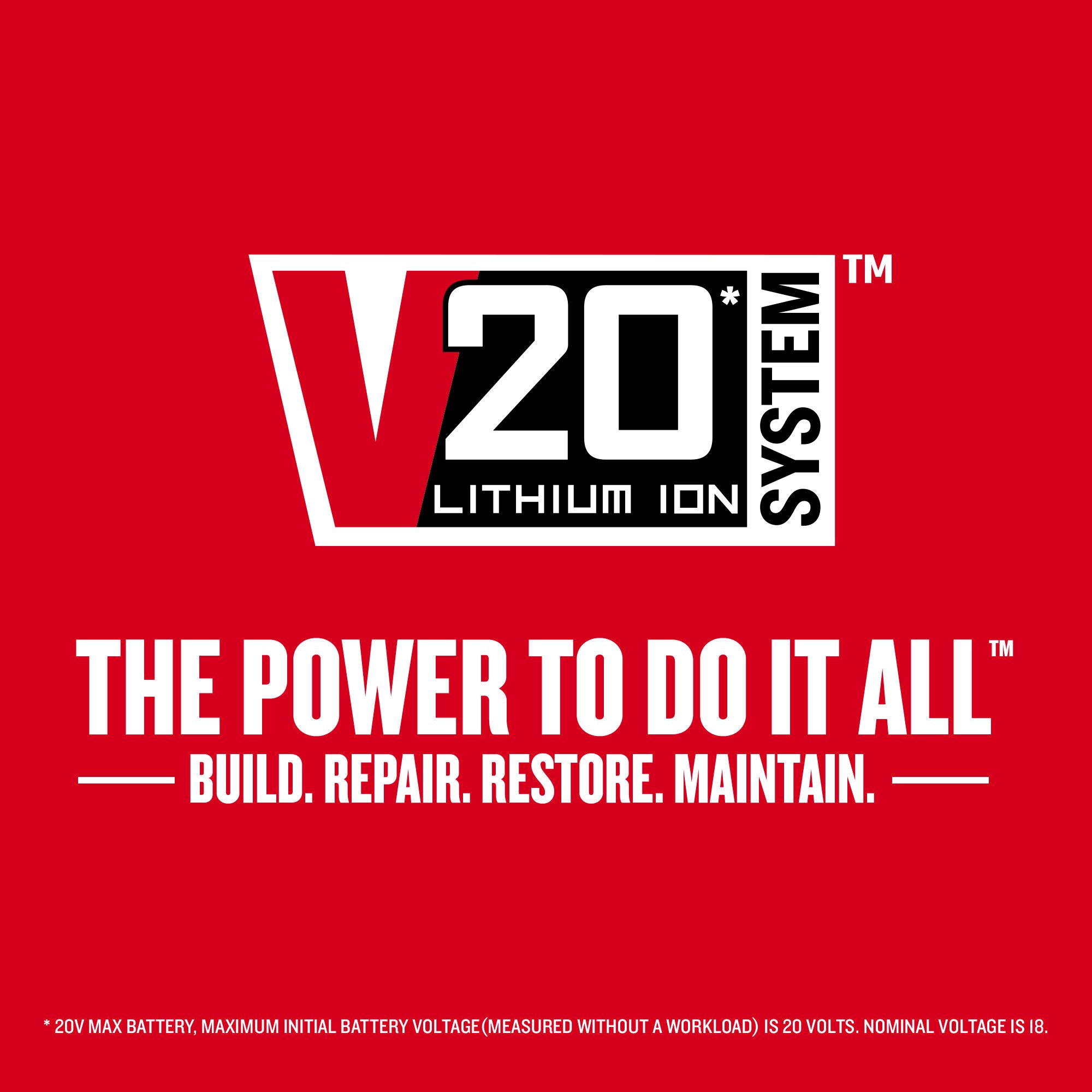 Paquete de 4 baterías de iones de litio y cargador CRAFTSMAN V20 20-V (1.5 Ah)