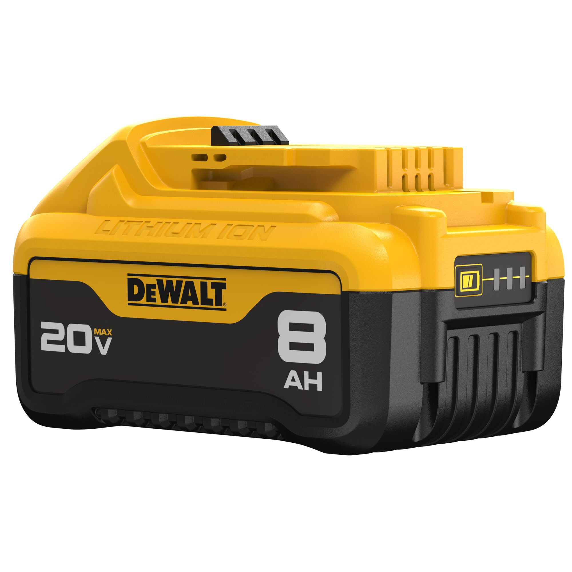 Paquete de 2 baterías de 20V de ion de litio y cargador DEWALT (8 Ah) DCB208-2C