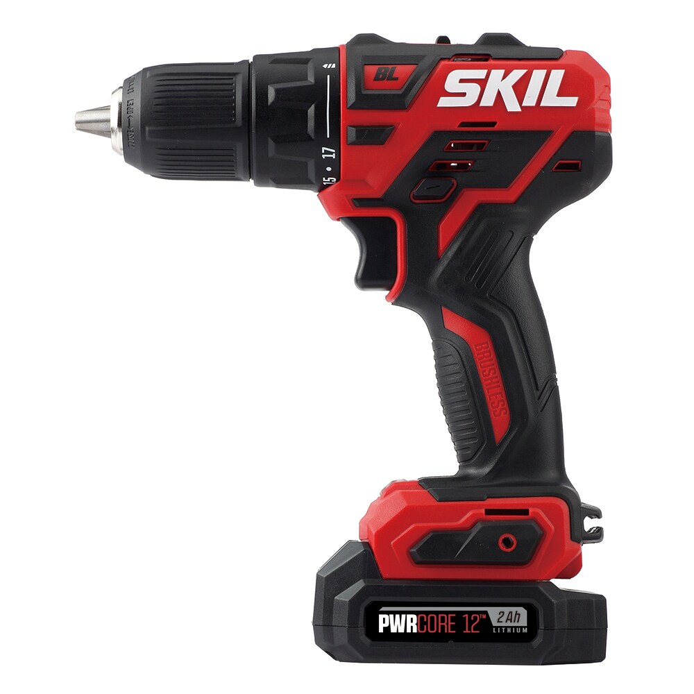 Kit de Combo de Herramientas Eléctricas Sin Escobillas SKIL de 12 voltios con 2 herramientas (Incluye 2 baterías y cargador) CB736701