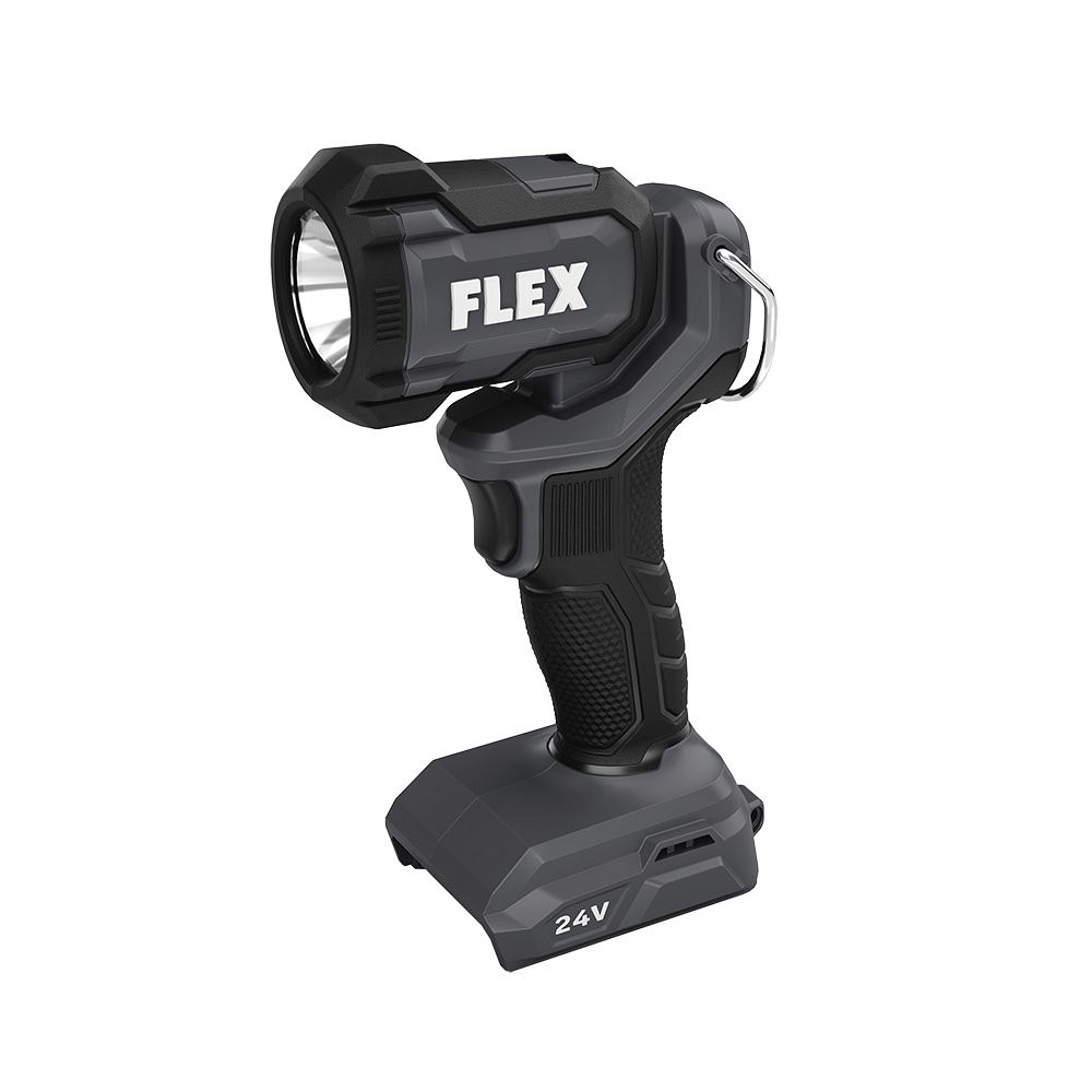 Kit de Combo de Herramientas Eléctricas sin Escobillas de 24 voltios FLEX de 4 Herramientas con Estuche Blando (2 Baterías Incluidas y Cargador Incluido) FXM403-2G
