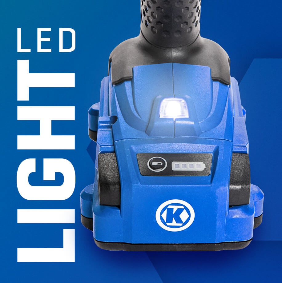 Kit combo de herramientas eléctricas sin escobillas de 24 voltios de Kobalt con estuche suave (incluye 1 batería y cargador)
