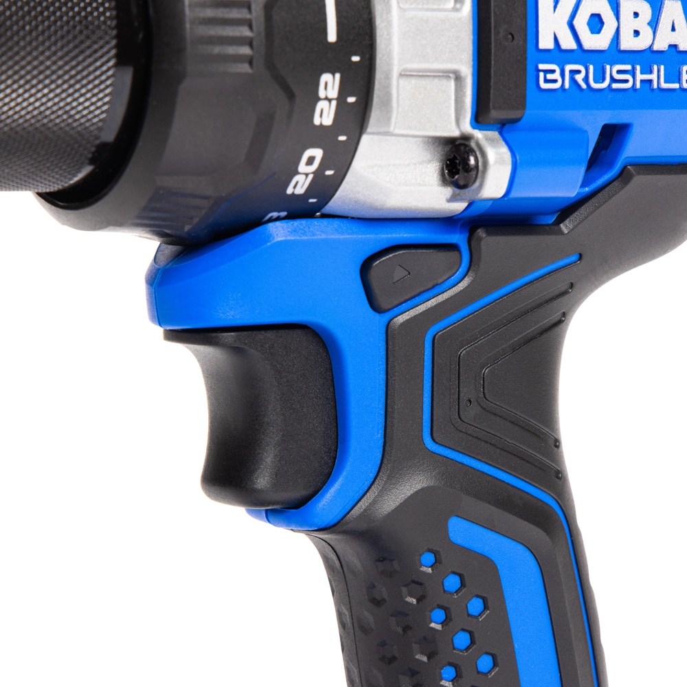 Kit combo de herramientas eléctricas sin escobillas de 24 voltios de Kobalt con estuche suave (incluye 1 batería y cargador)