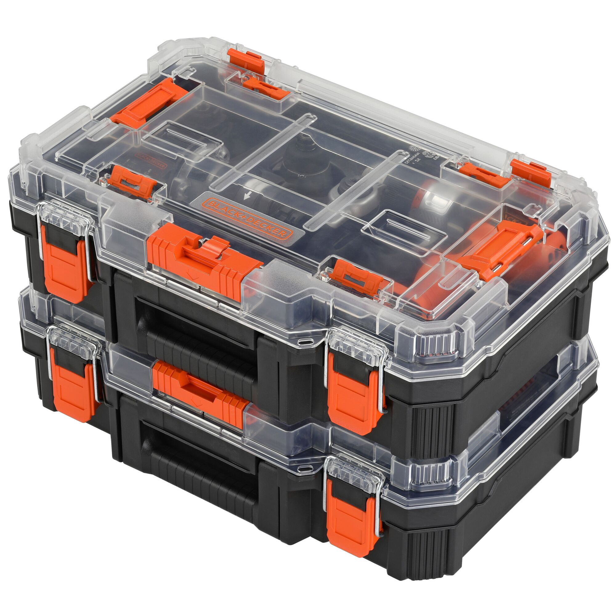 Kit de herramientas eléctricas BLACK+DECKER MATRIX de 20 voltios con 12 herramientas en estuche rígido (Incluye 1 batería y cargador)