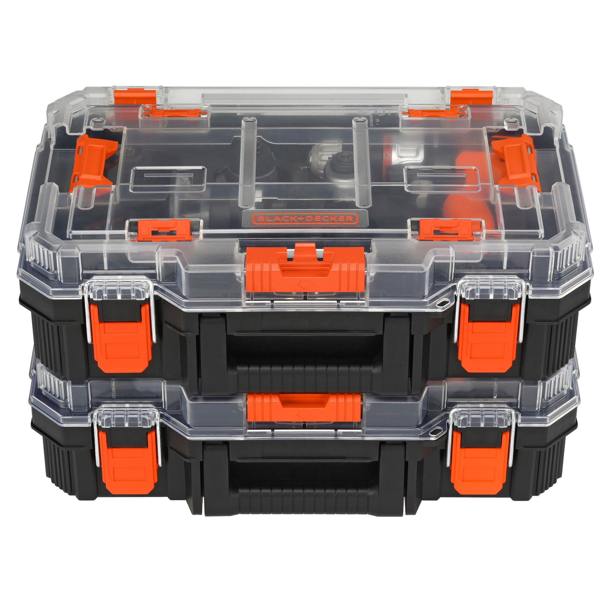 Kit de herramientas eléctricas BLACK+DECKER MATRIX de 20 voltios con 12 herramientas en estuche rígido (Incluye 1 batería y cargador)