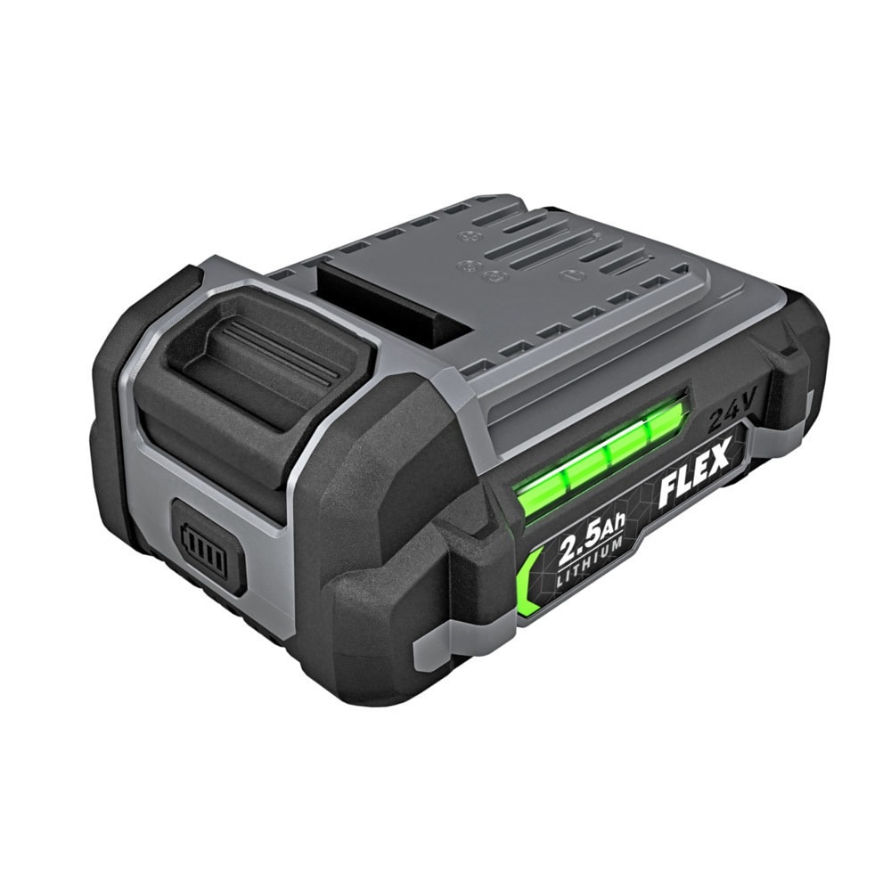 Kit de herramientas eléctricas de 24 voltios y 2 herramientas sin escobillas Flex Compact con estuche blando (2 baterías incluidas y cargador incluido) FXM205-2A