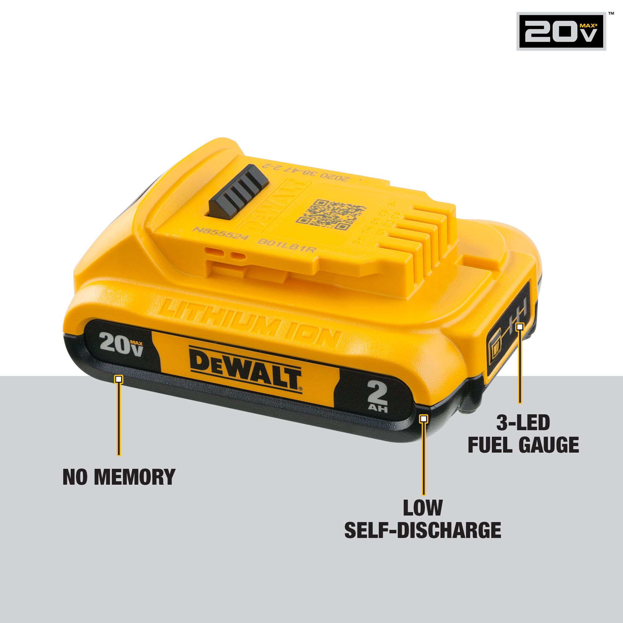 Juego de Combo de 2 Herramientas Inalámbricas sin Escobillas DEWALT 20V MAX con Estuche Blando (2 Baterías y Cargador Incluido) DCK227D2