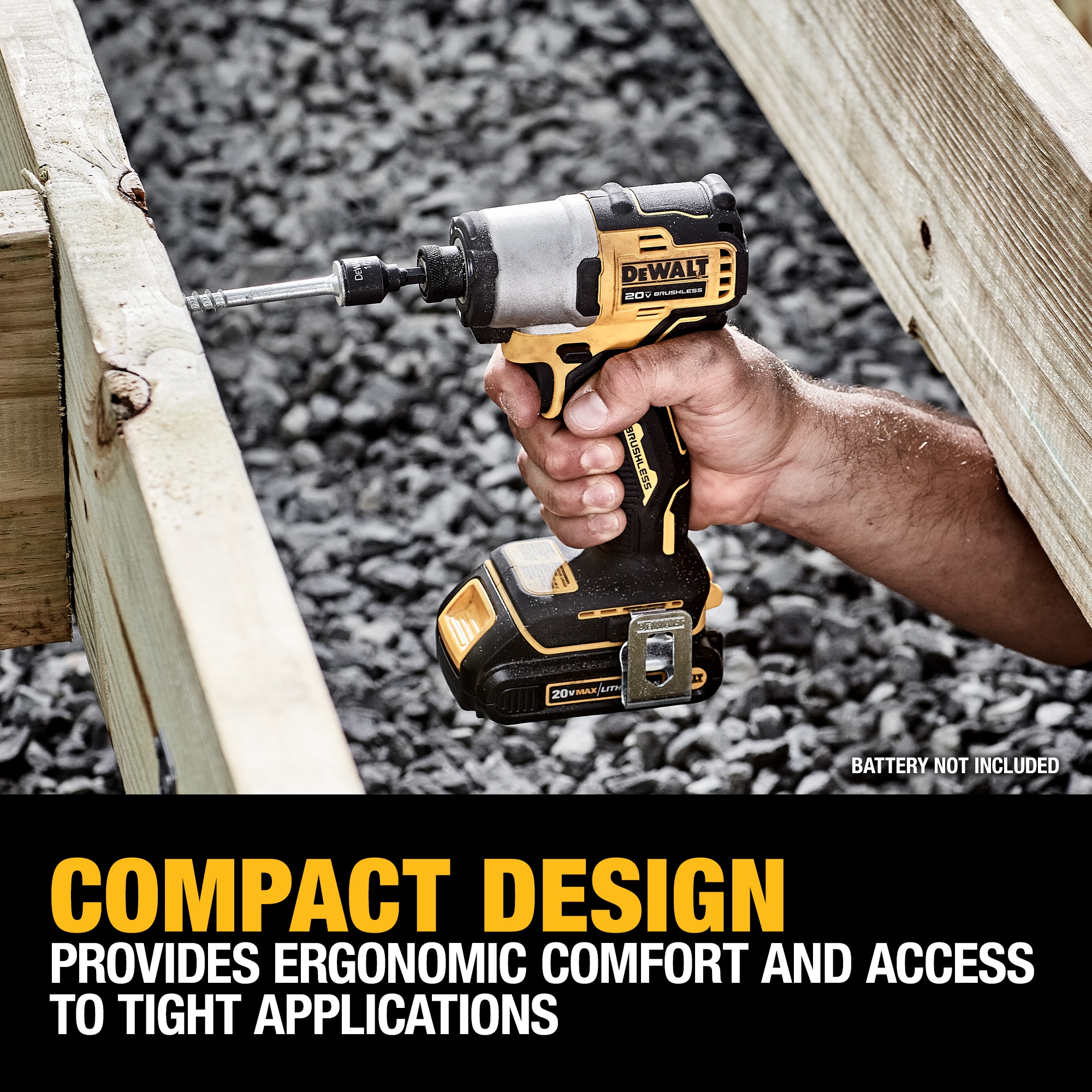 Juego de Combo de 2 Herramientas Inalámbricas sin Escobillas DEWALT 20V MAX con Estuche Blando (2 Baterías y Cargador Incluido) DCK227D2