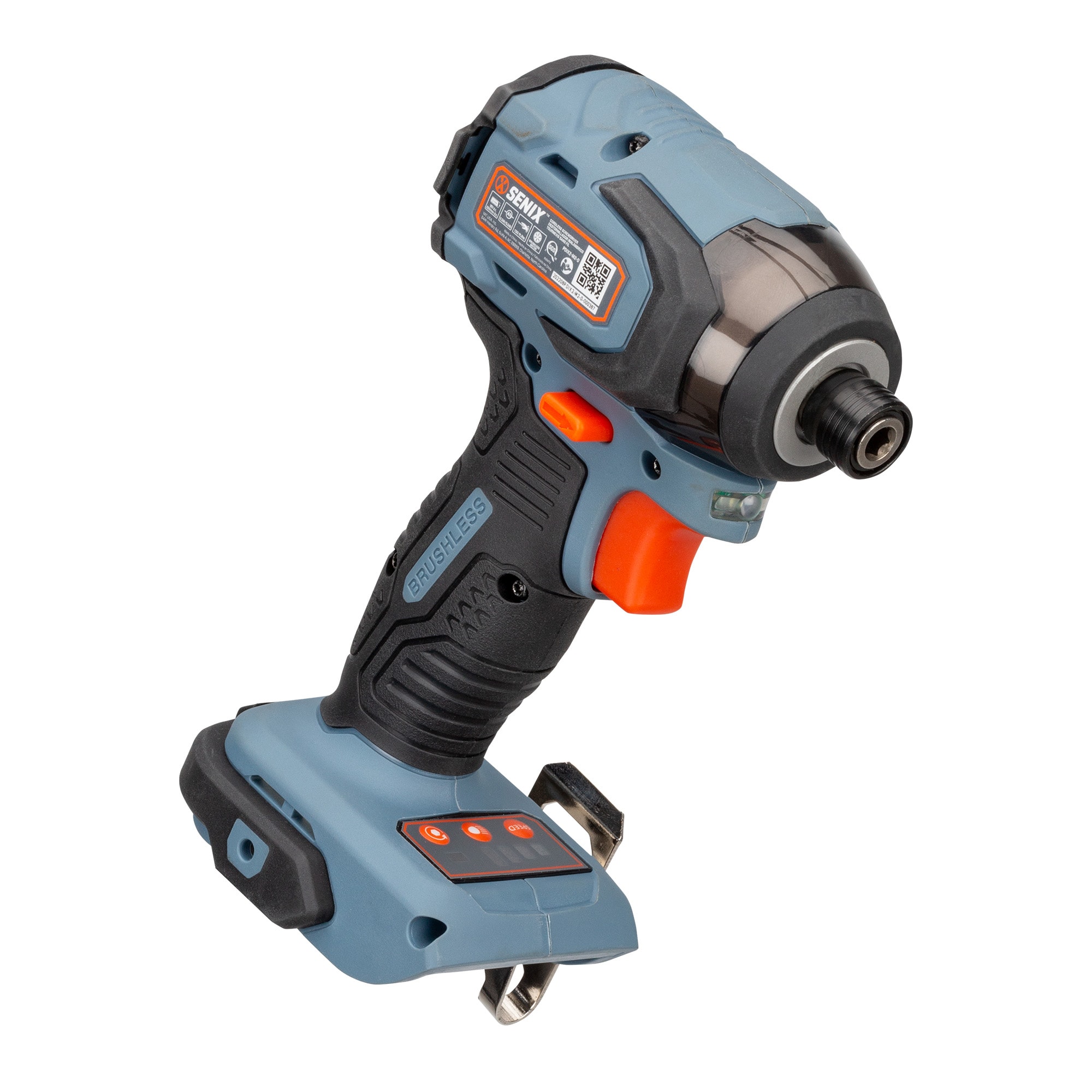 Kit Combo de Herramientas Eléctricas con Motor sin Escobillas SENIX X2 de 20 Volts y 2 Herramientas, con Estuche Suave (2 Baterías Incluidas y Cargador Incluido) S2K2B2-01
