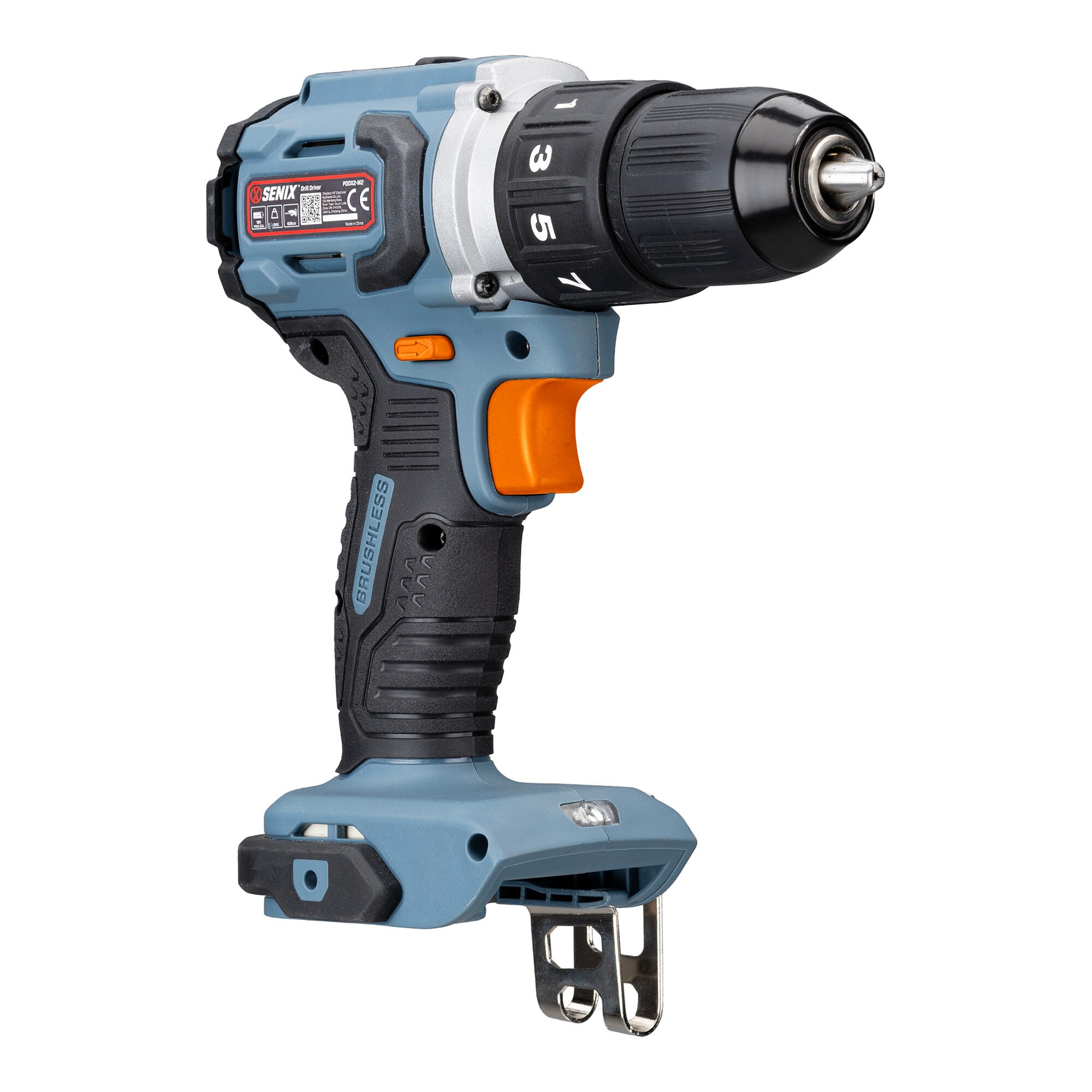 Kit Combo de Herramientas Eléctricas con Motor sin Escobillas SENIX X2 de 20 Volts y 2 Herramientas, con Estuche Suave (2 Baterías Incluidas y Cargador Incluido) S2K2B2-01