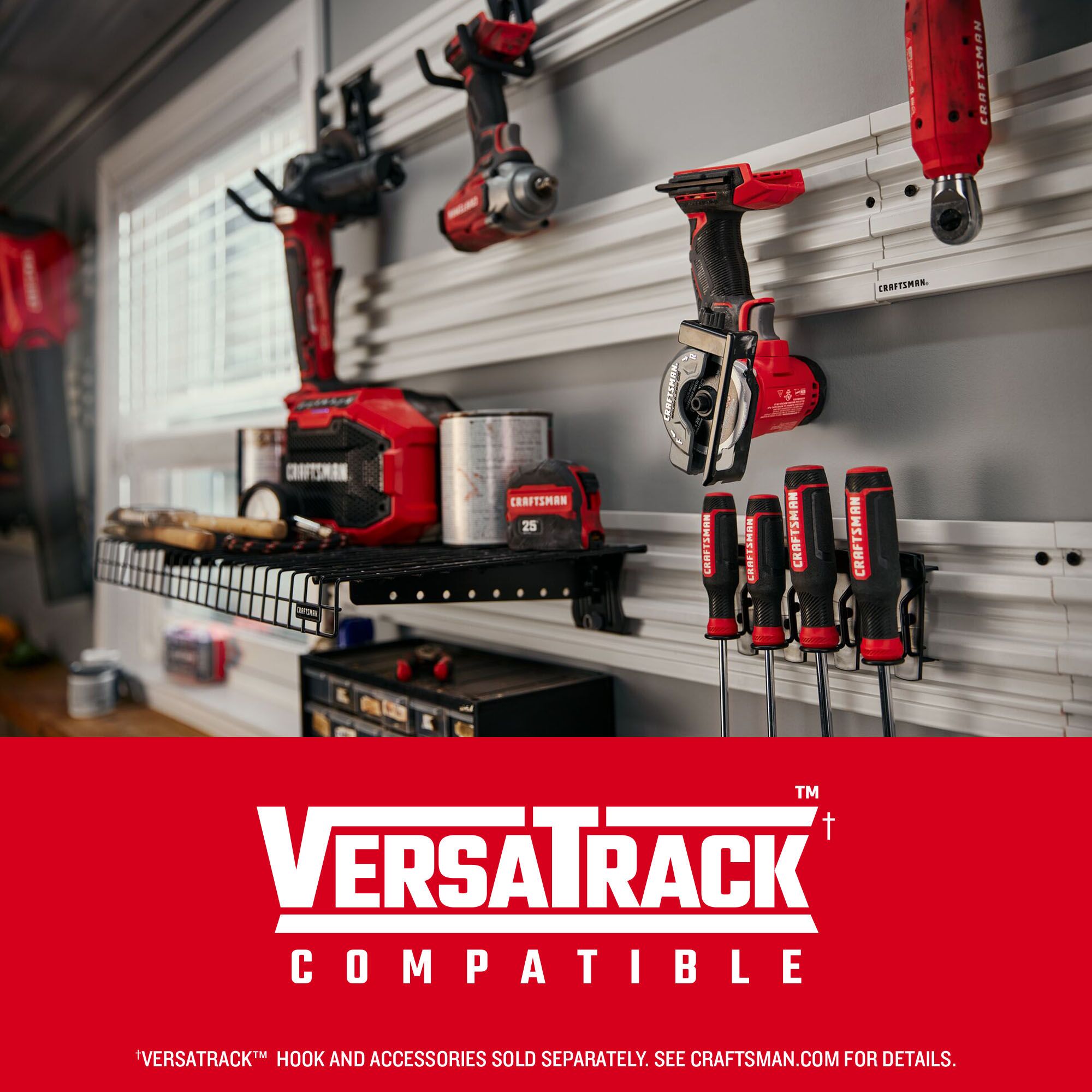 Kit Combo de Herramientas Eléctricas sin Escobillas CRAFTSMAN V20 RP de 20 voltios con Estuche Blando (Incluye 2 Baterías y Cargador) CMCK2530C2