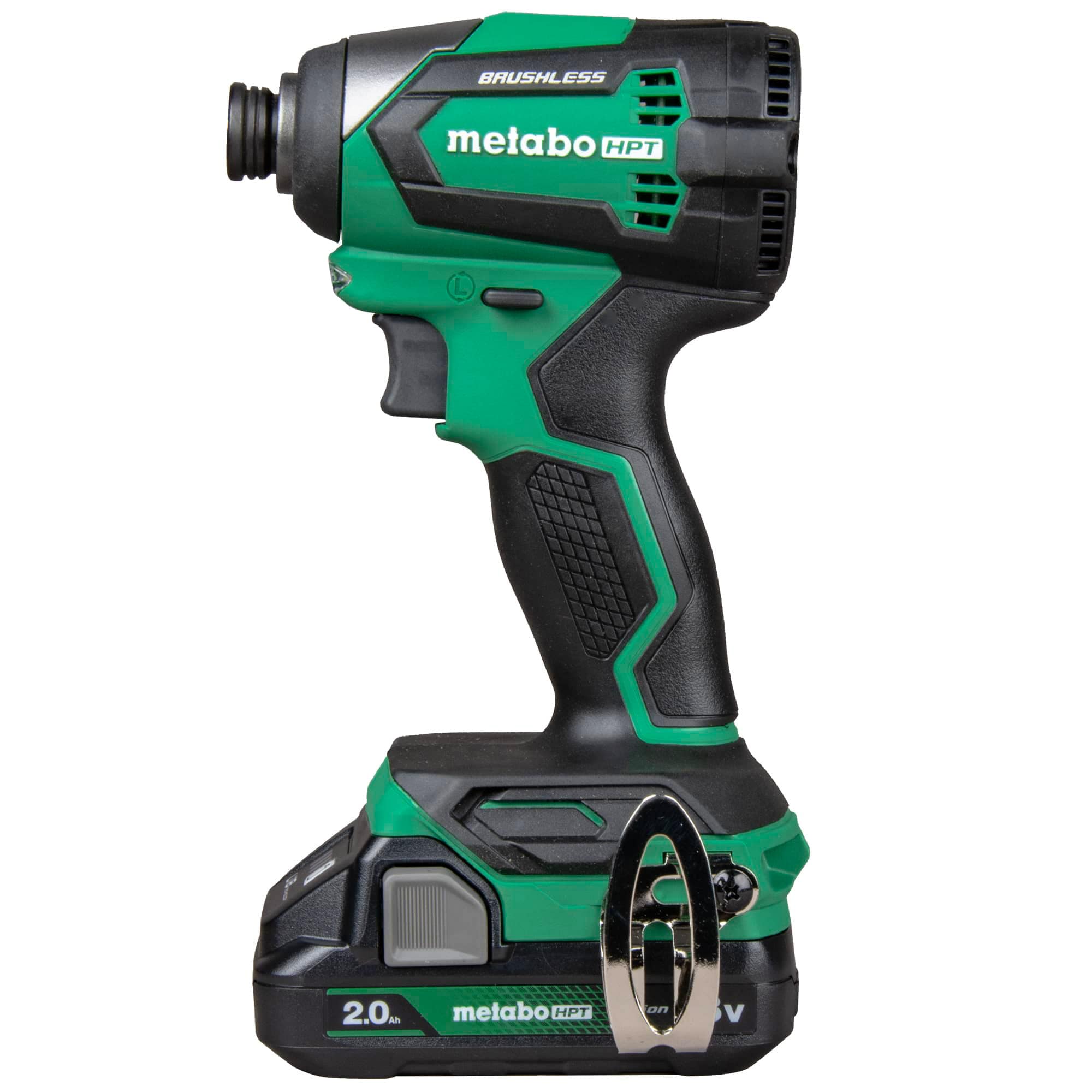Juego Combo de Herramientas Eléctricas sin Escobillas de 18 voltios Metabo HPT con Estuche Blando (Incluye 2 Baterías y Cargador) KC18DEXQDM