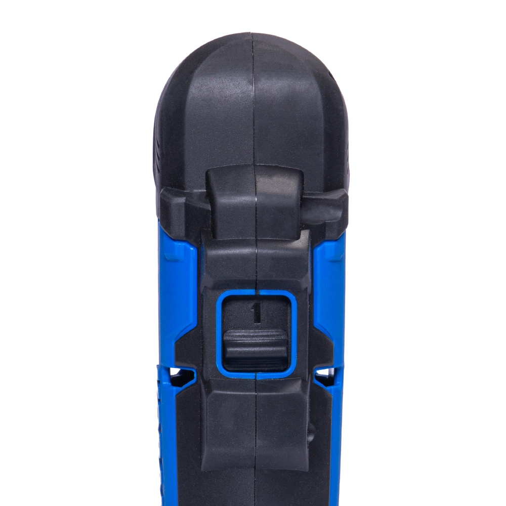 Taladro inalámbrico Kobalt de ángulo recto sin escobillas de 24 voltios y 3/8 pulgadas con llave (KRAD 1224B-03)