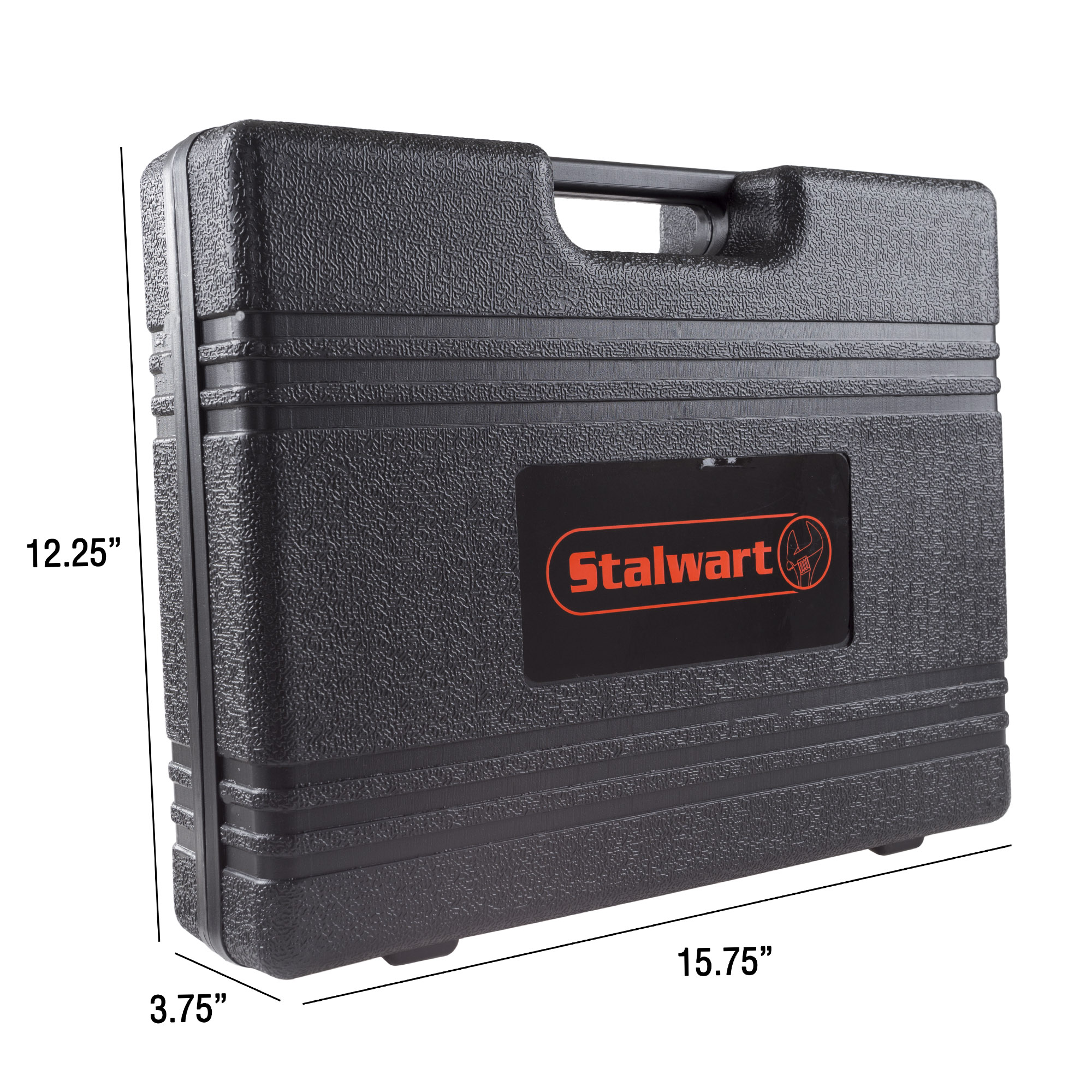 Juego de taladro Stalwart de 12 voltios sin llave de 1/4 pulgadas (Incluye estuche resistente) 75-10601