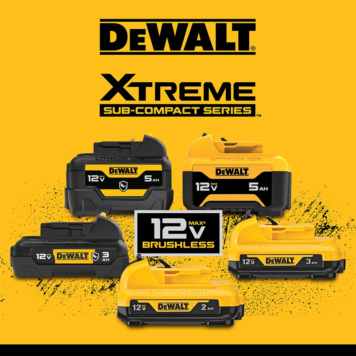 Destornillador inalámbrico DEWALT XTREME 12 voltios Max Brushless de 1/4 pulgadas (Batería y Cargador no incluidos) DCF601B