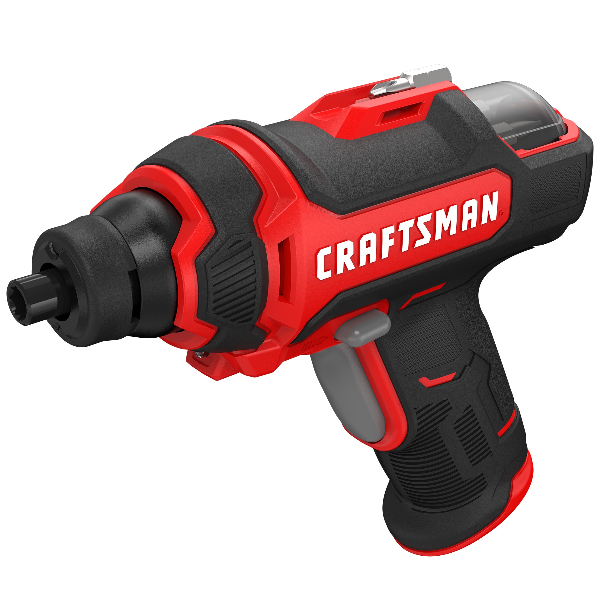 Atornillador inalámbrico CRAFTSMAN de 4 voltios y 1/4 de pulgada (Incluye batería y cargador) CMHT6650C