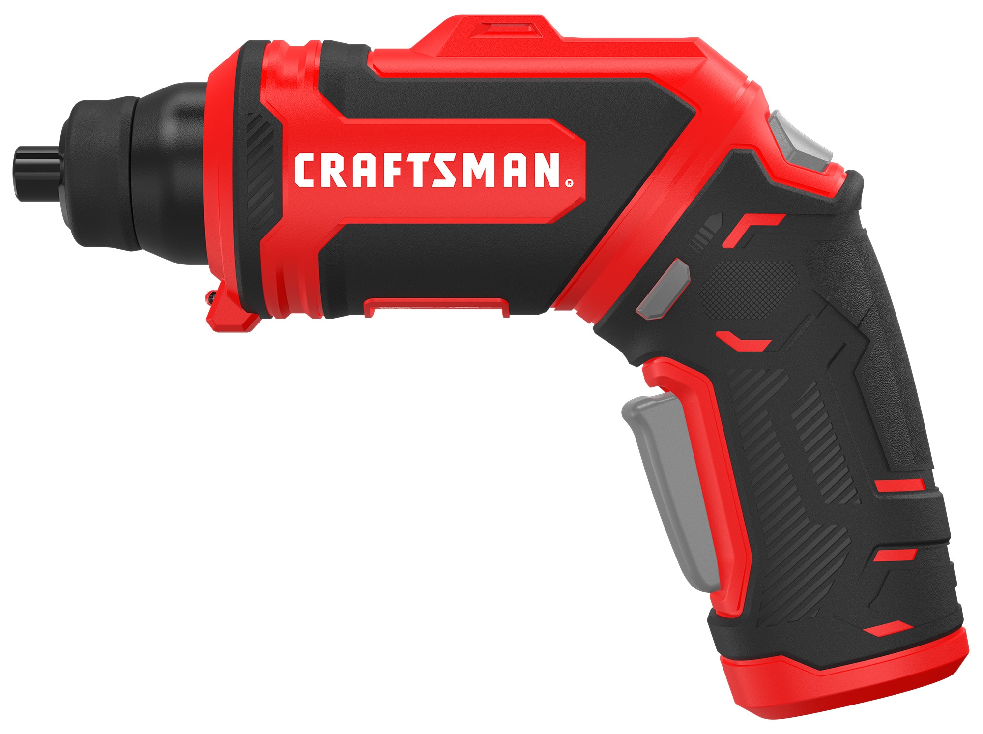 Destornillador inalámbrico de 1/4 de pulgada de 4 voltios CRAFTSMAN (Batería y cargador incluidos) CMHT6640BI