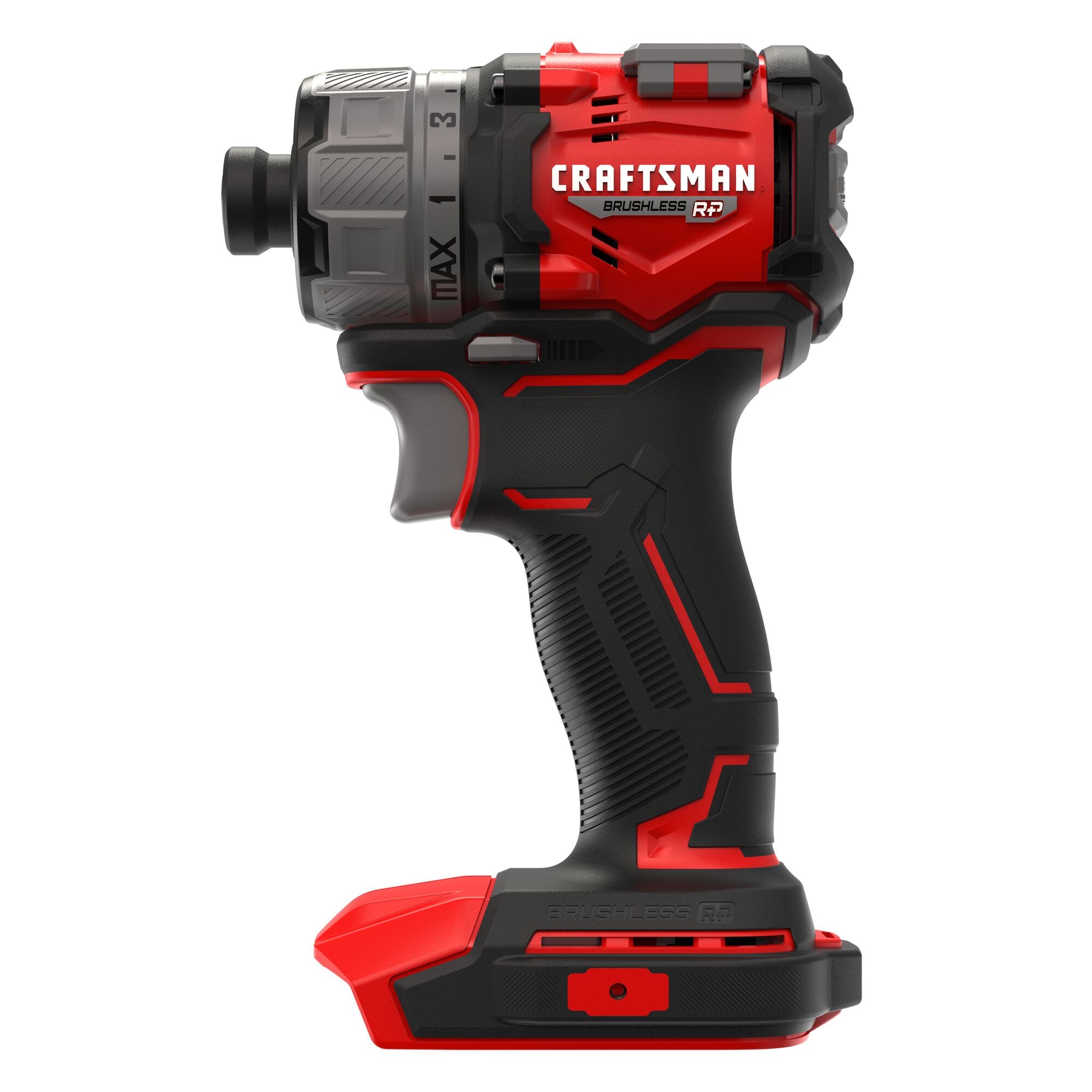 Desatornillador inalámbrico CRAFTSMAN V20 RP de 20 voltios Max Brushless de 1/4 pulgadas (Batería y cargador no incluidos) CMCF610B