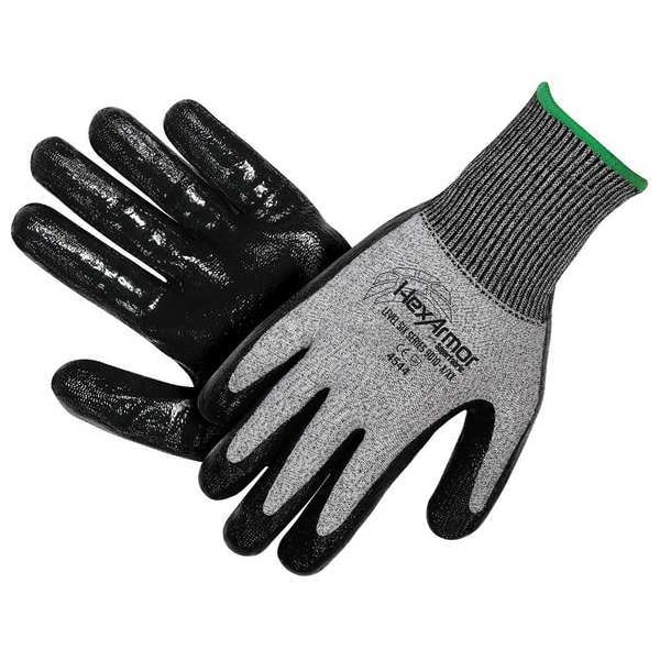 Guantes Recubiertos Hexarmor Resistentes al Corte, Nivel de Corte A8, 13 ga, Gris, XL (10) - 9010-XL (10)