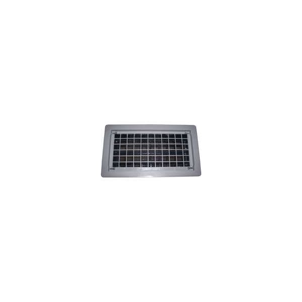 Bestvents Bestvents 315CGR Foundation Vent, 62 sq-in Net Free Ventilating Area, Thermoplastic, Gray - 315CGR