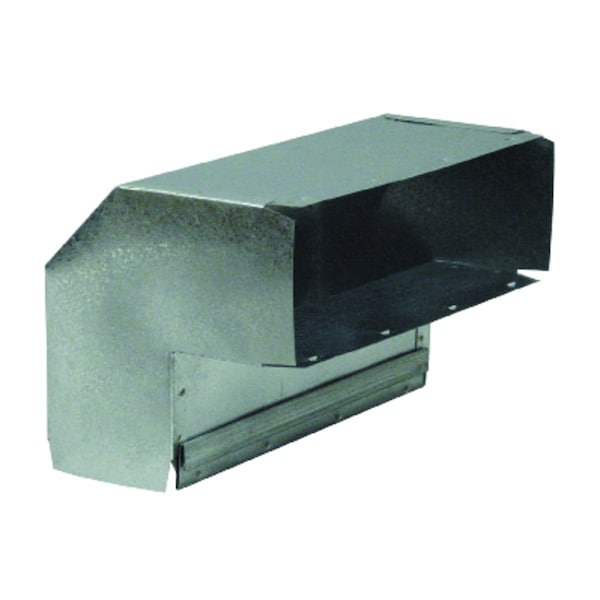 Lambro Deflect-O 90 deg Aluminum Short Way Elbow - DGES390