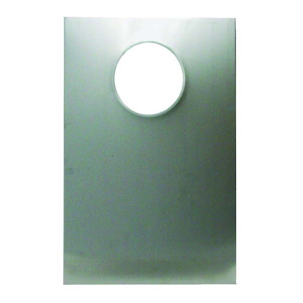 Deflecto Deflect-O Jordan 4 in. D Silver/White Aluminum Window Plate - DAWP1218