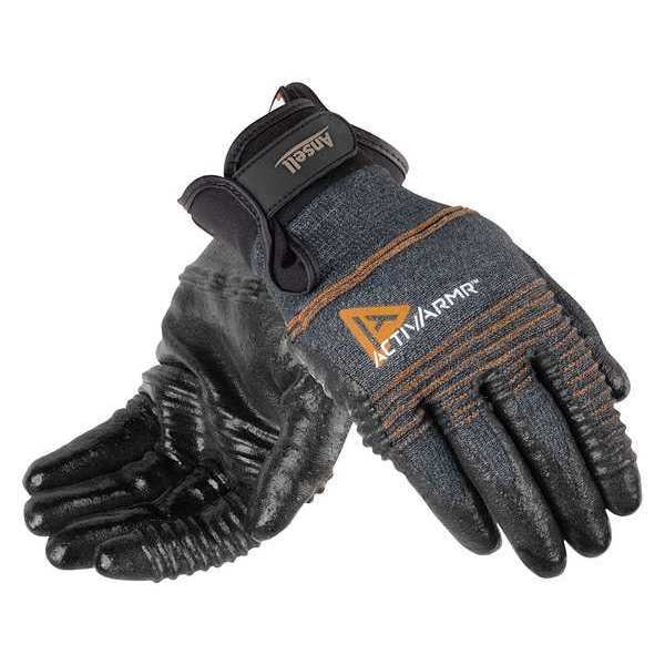 Guantes recubiertos resistentes al corte Ansell, Nivel de Corte A2, 15 ga, Gris, XL ( 10 ) - 97-008